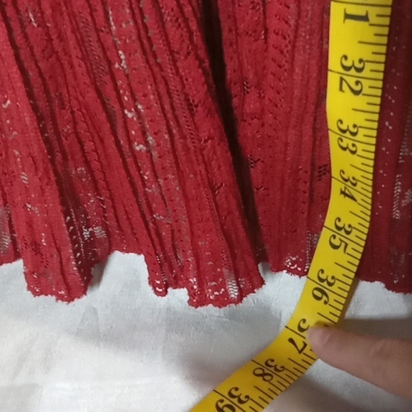 Francescas red spaghetti strap red dress small - Picture 5 of 10